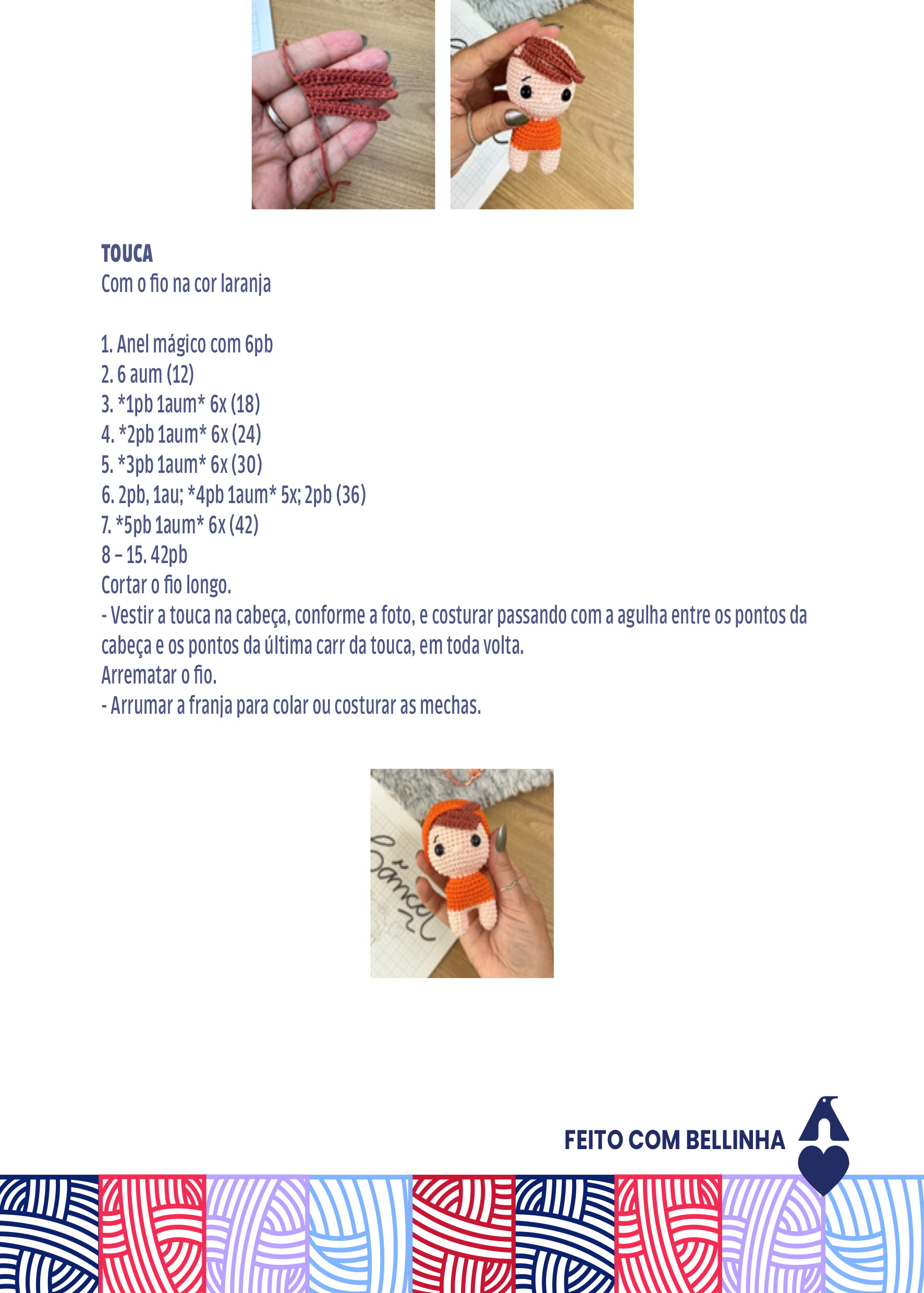 1725712096 861 Receita Chaveiro Signo de Cancer em Croche com o fio