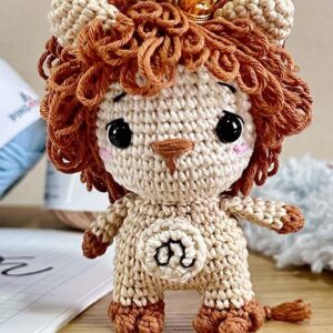 Como fazer Amigurumi Signo de Leão ~ Armarinho São José