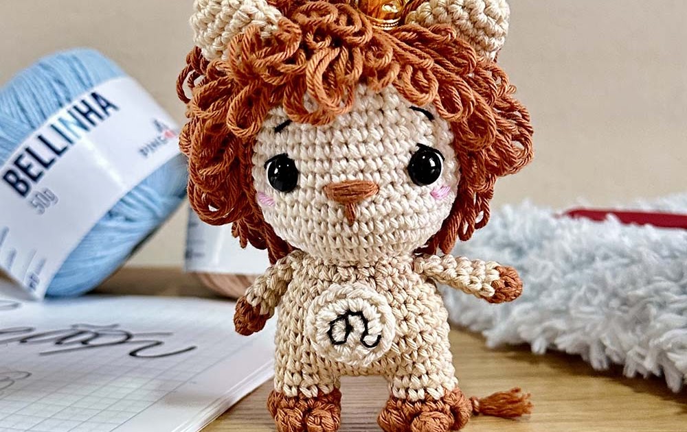 Como fazer Amigurumi Signo de Leão ~ Armarinho São José