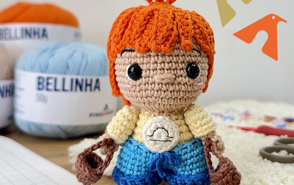 Cheveiro Amigurumi Signo Libra ~ Armarinho São José